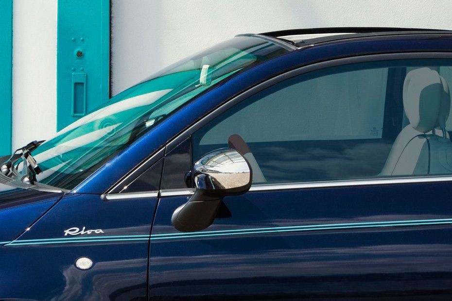 Fiat 500 Riva Drivers Side Mirror Front Angle in UAE