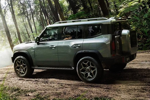 Rear Cross View of Jetour T2