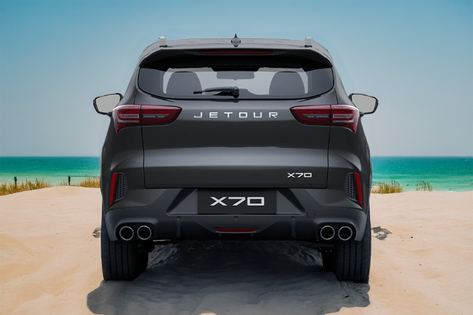 Full Rear View of Jetour X70 FL Full Rear View of Jetour X70 FL