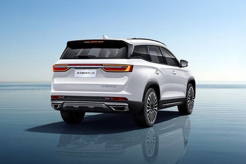 Rear Medium View of Jetour X90 Plus (2023-2024)