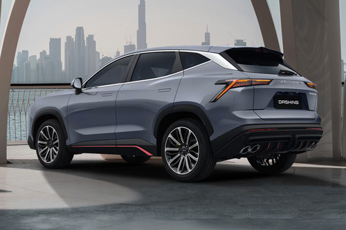 Rear Cross Side View of Jetour Dashing