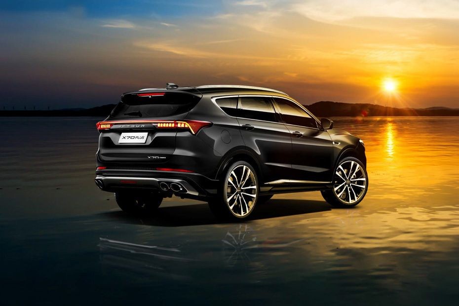 Rear Medium View of Jetour X70 Plus in UAE