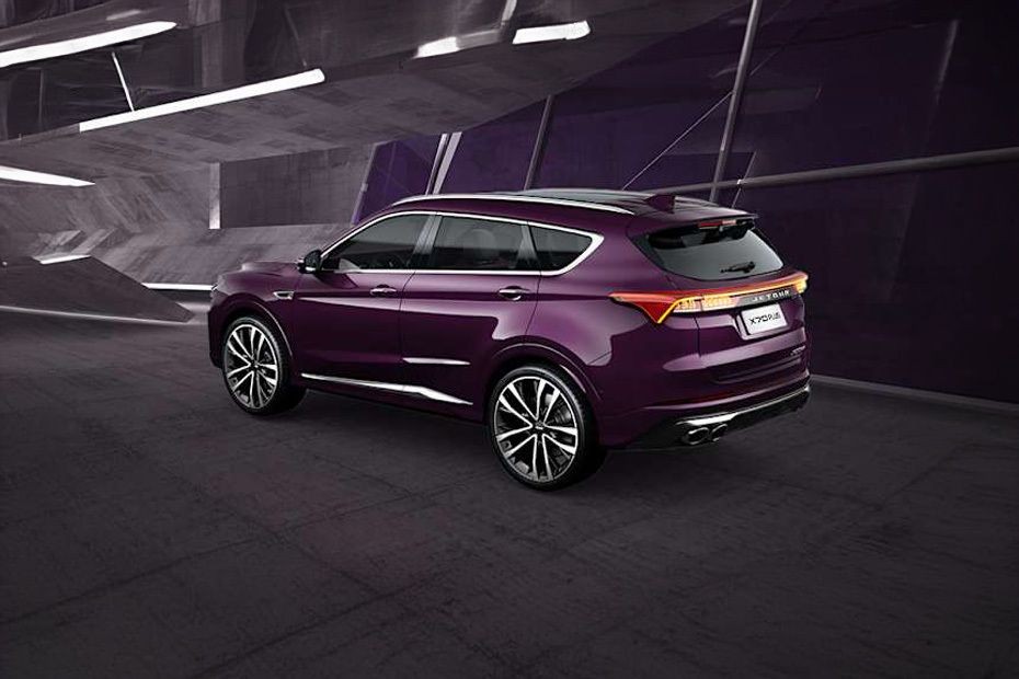 Rear Medium View of Jetour X70 Plus in UAE