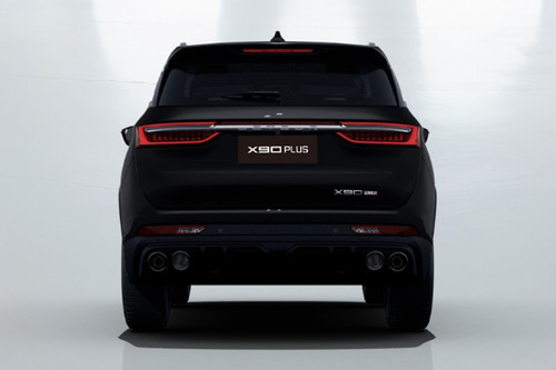 Full Rear View of Jetour X90 Plus