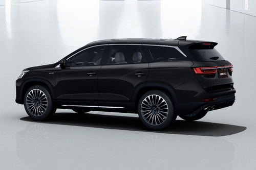 Rear Cross View of Jetour X90 Plus