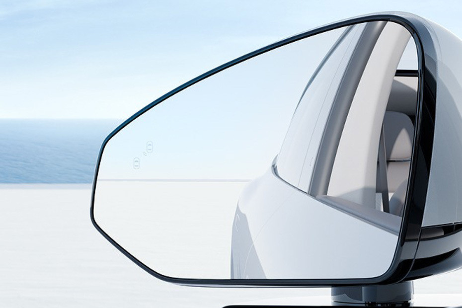 ZEEKR 7X Drivers Side Mirror Rear Angle
