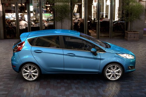 Ford Fiesta Drivers Sideview
