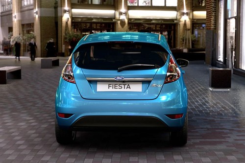 Full Rear View of Ford Fiesta