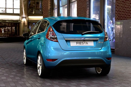 Rear Medium View of Ford Fiesta