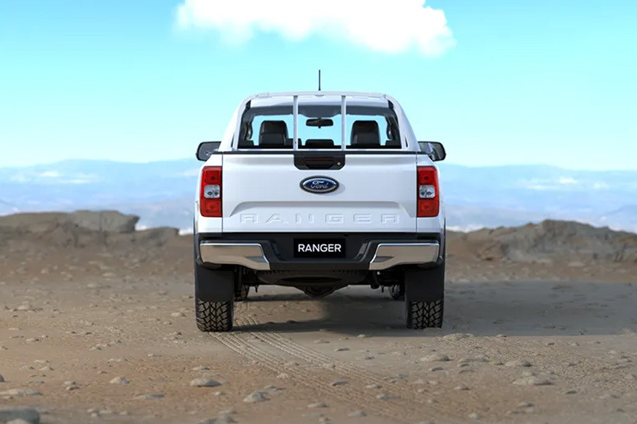 Full Rear View of Ford Ranger in UAE