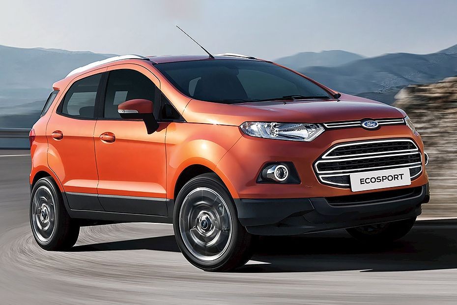 Ford Ecosport Front Cross Side View in UAE