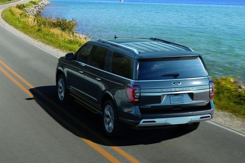 Rear Medium View of Ford Expedition (2022-2024) in UAE