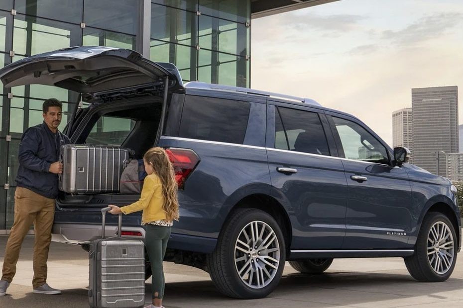 Trunk Open Closer View of Expedition (2022-2024) in UAE