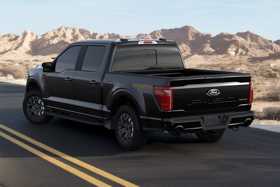 Rear Cross Side View of Ford F-150 Tremor in UAE