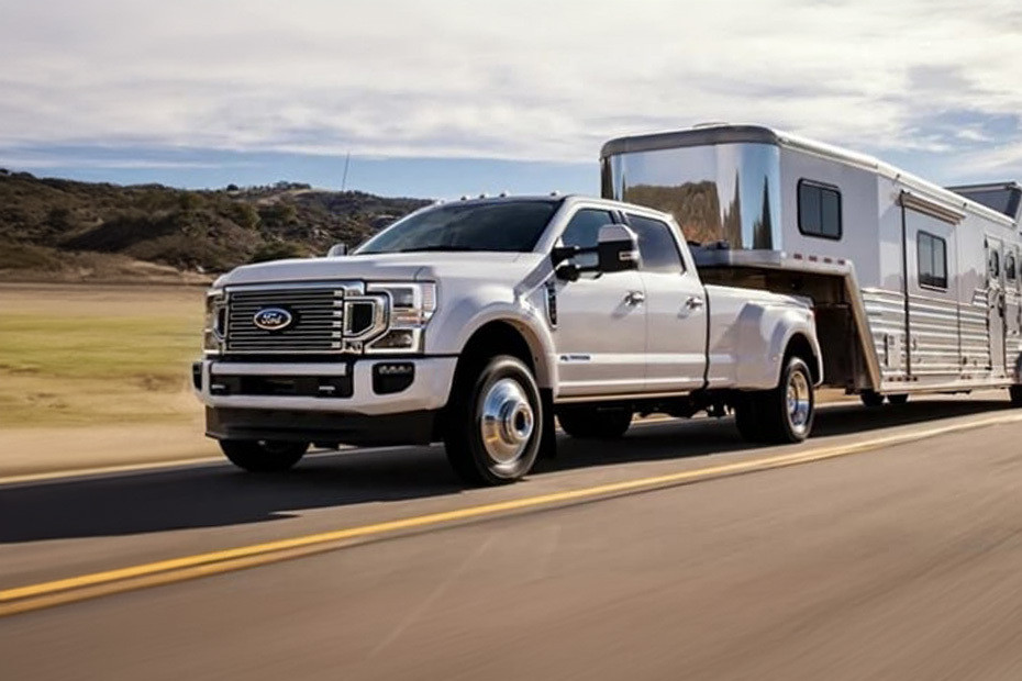 Ford Super Duty Front Side View in UAE