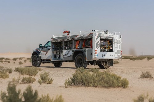 Super Duty Chassis Cab Rear angle view