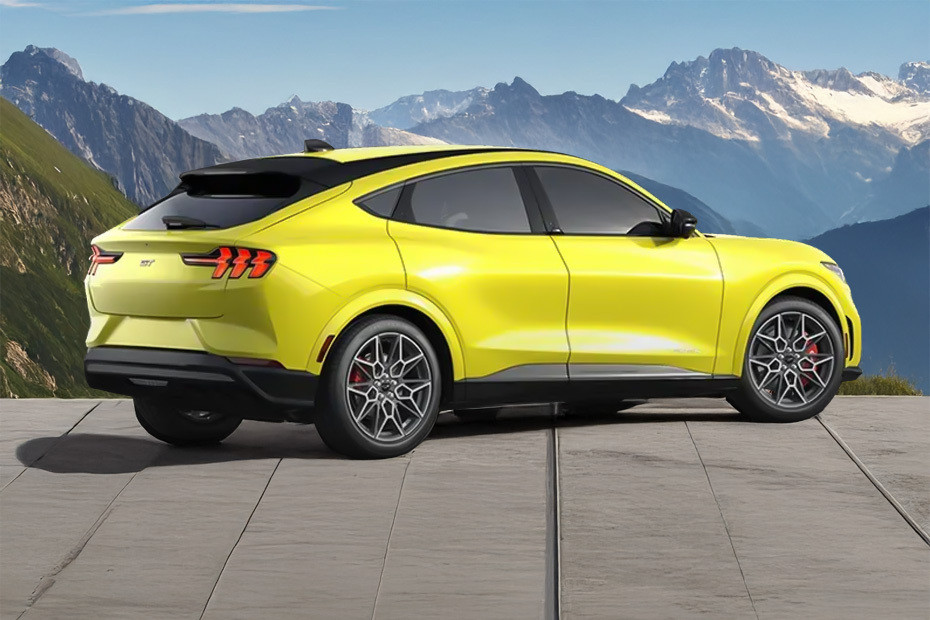 Mustang Mach-E Rear angle view