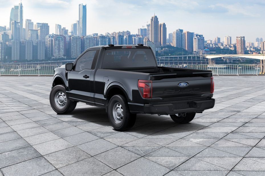Rear Cross Side View of Ford F-150 (2026) in UAE