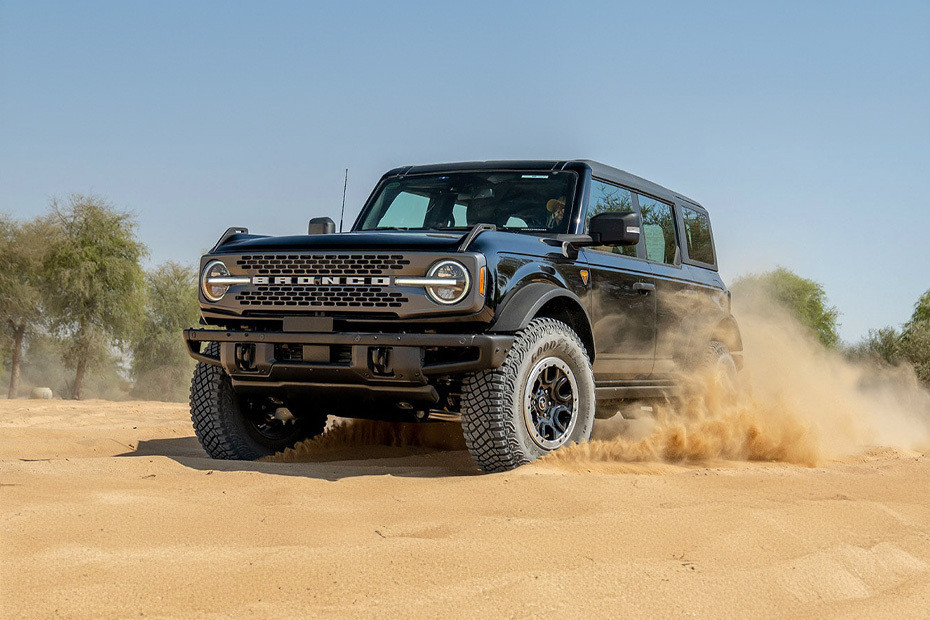 Bronco Tilted Front View in UAE