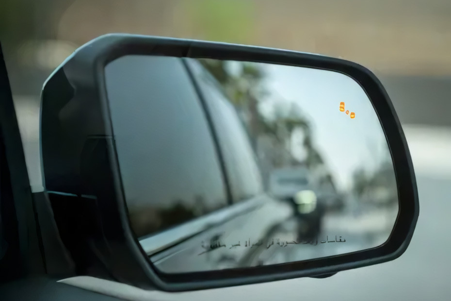 Ford Everest Drivers Side Mirror Rear Angle Ford Everest Drivers Side Mirror Rear Angle