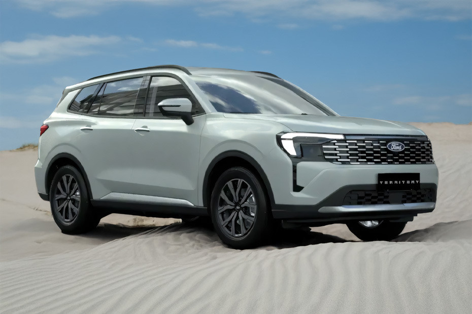 Ford Territory 2026 Front Cross Side View in UAE