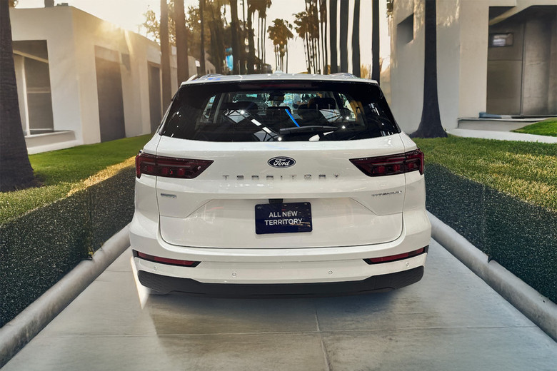 Full Rear View of Ford Territory 2026