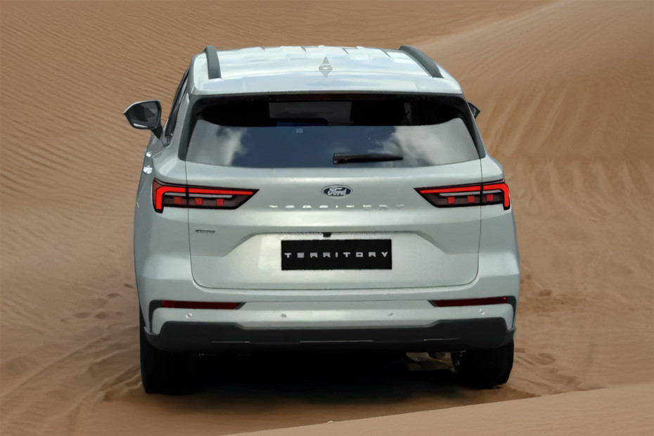 Full Rear View of Ford Territory 2026 Full Rear View of Ford Territory 2026