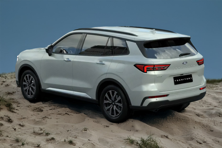 Rear Cross Side View of Ford Territory 2026 Rear Cross Side View of Ford Territory 2026