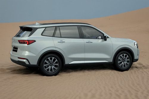 Rear Cross View of Ford Territory 2026