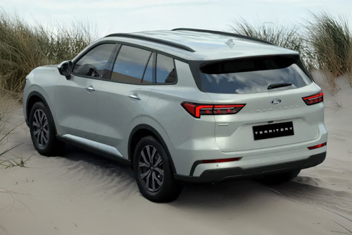 Rear Medium View of Ford Territory 2026