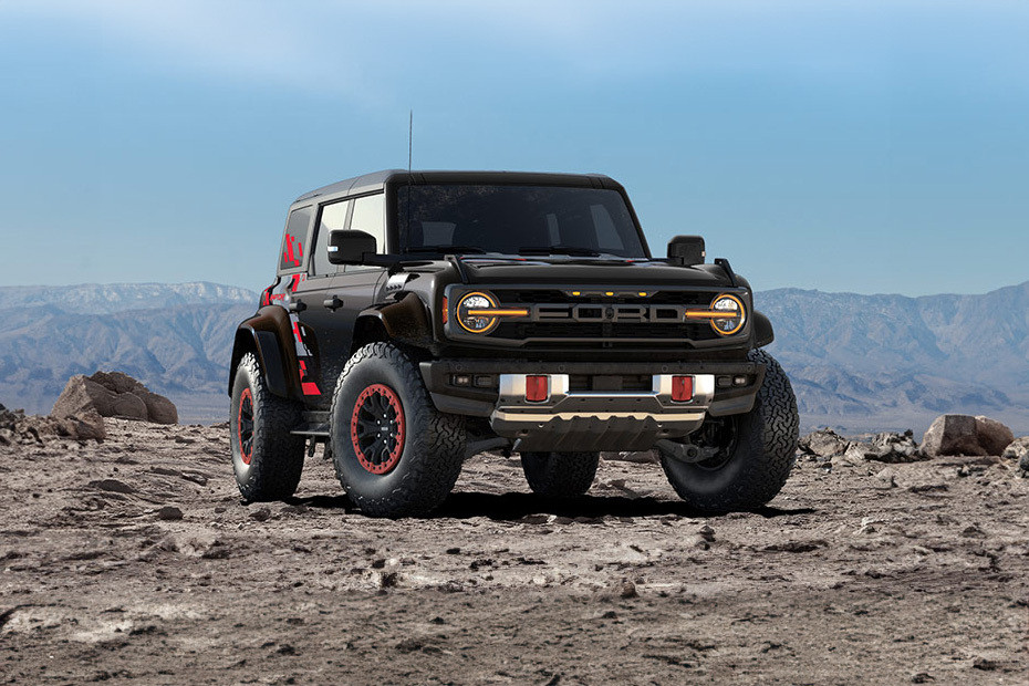 Bronco Raptor Medium Angle Front View Bronco Raptor Medium Angle Front View