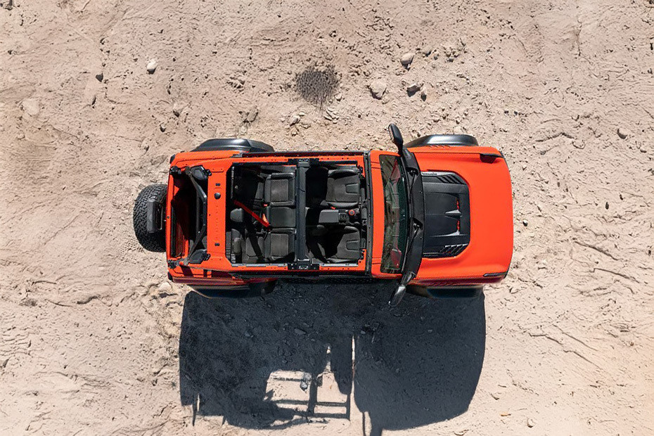 Top View of Bronco Raptor Top View of Bronco Raptor