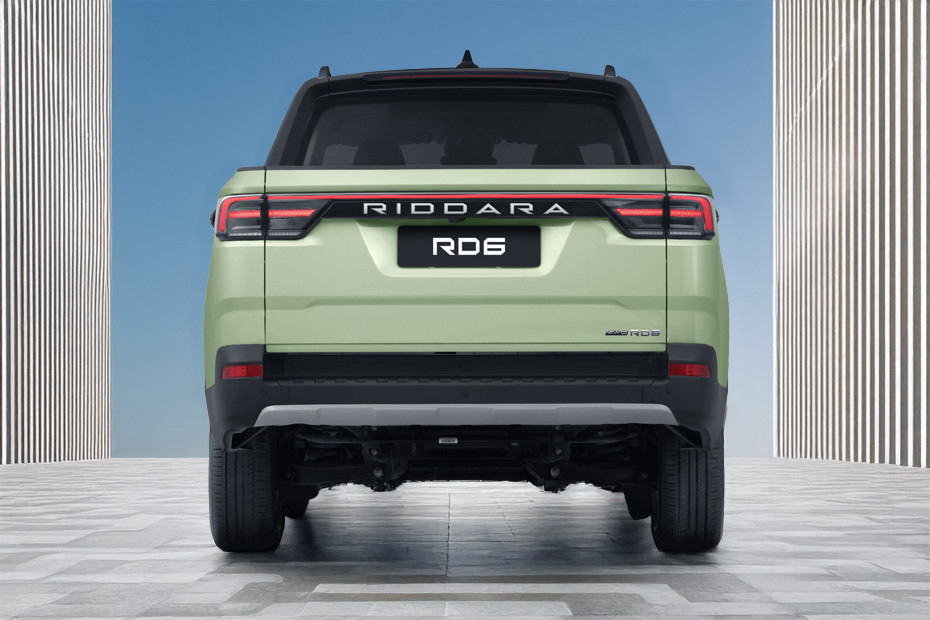 Full Rear View of RIDDARA Rd6 in UAE