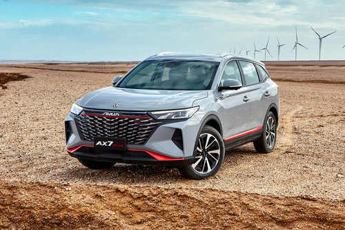 AX7 Front angle low view