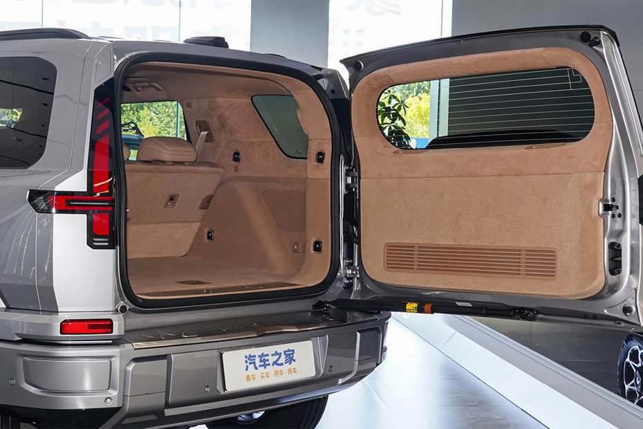 Trunk Open Closer View of Warrior M817 in UAE