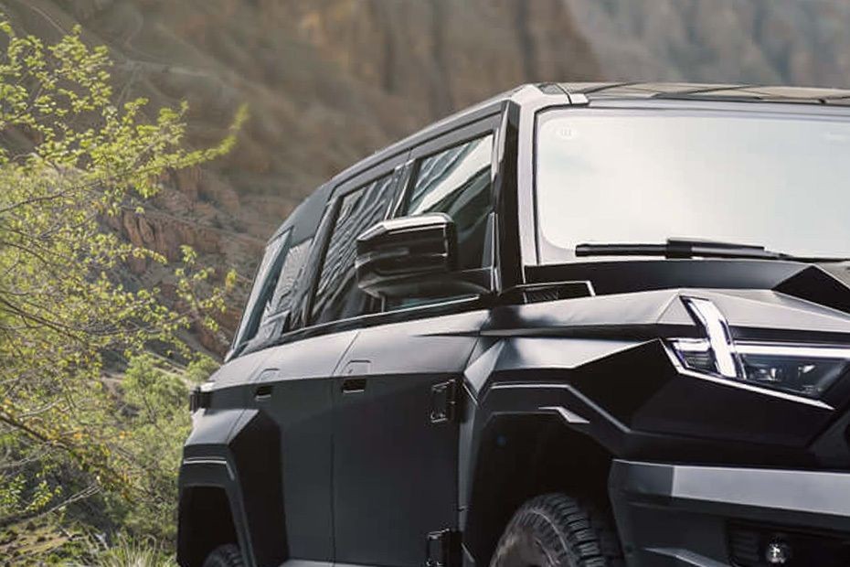 MHERO 1 Drivers Side Mirror Front Angle in UAE