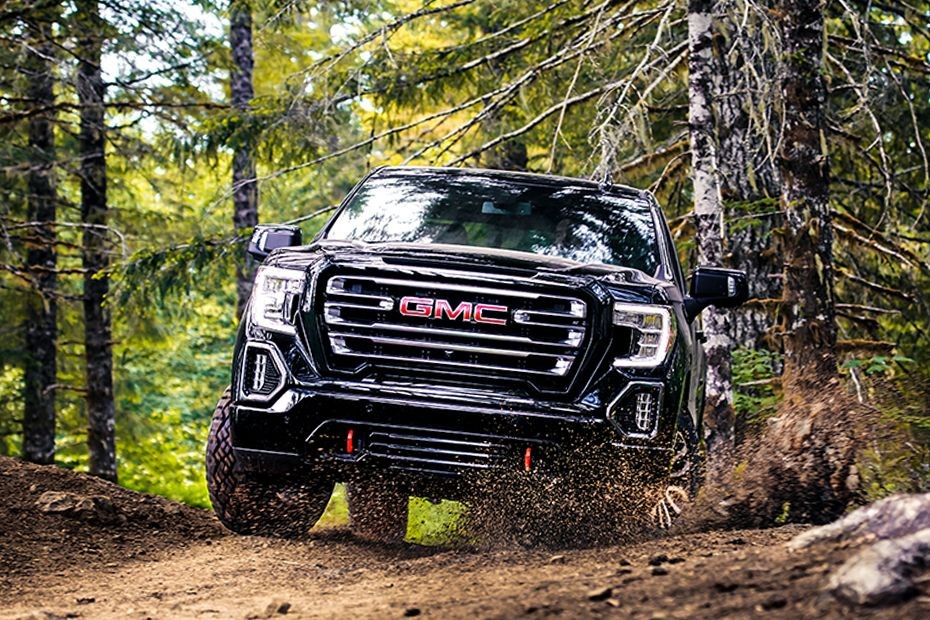 Sierra AT4 Tilted Front View in UAE