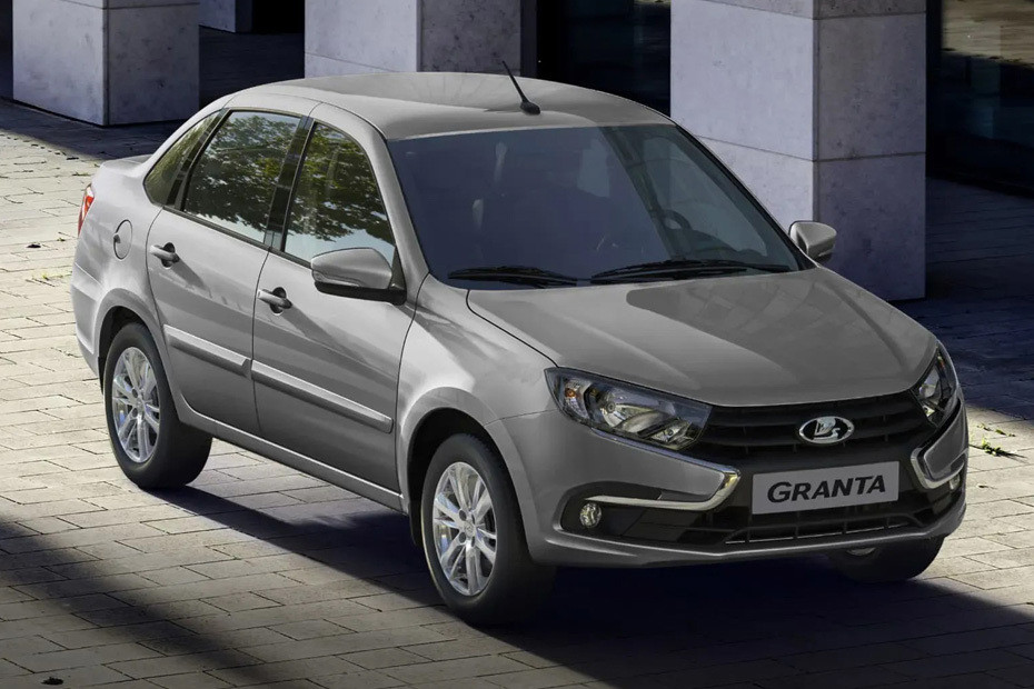 Lada Granta Sedan Front Medium View Lada Granta Sedan Front Medium View