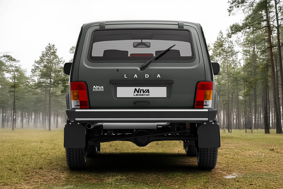 Full Rear View of Lada Niva Legend in UAE