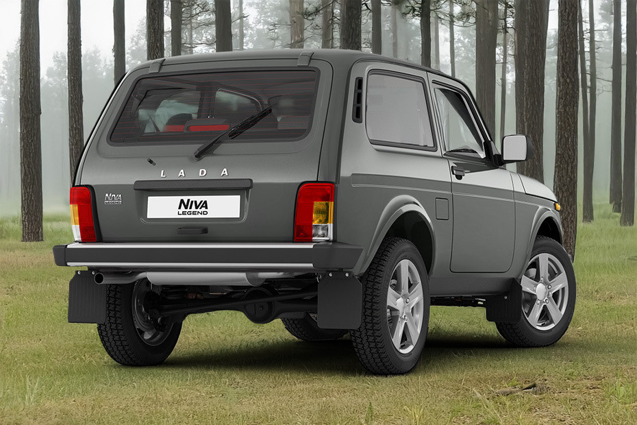 Niva Legend Rear angle view Niva Legend Rear angle view
