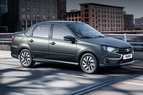 Lada Granta Sportline Front Cross Side View