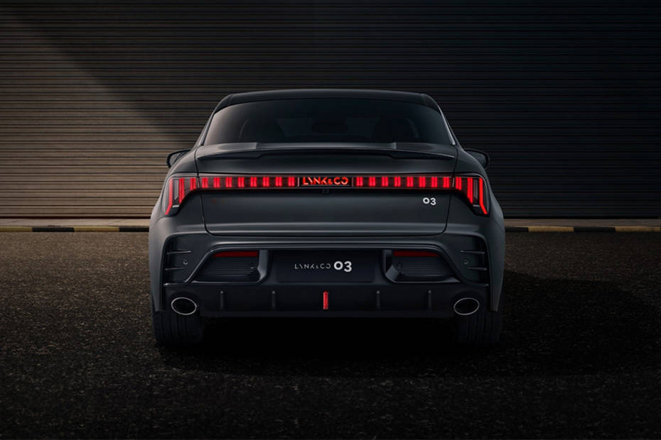 Full Rear View of LYNK&CO 03 Full Rear View of LYNK&CO 03