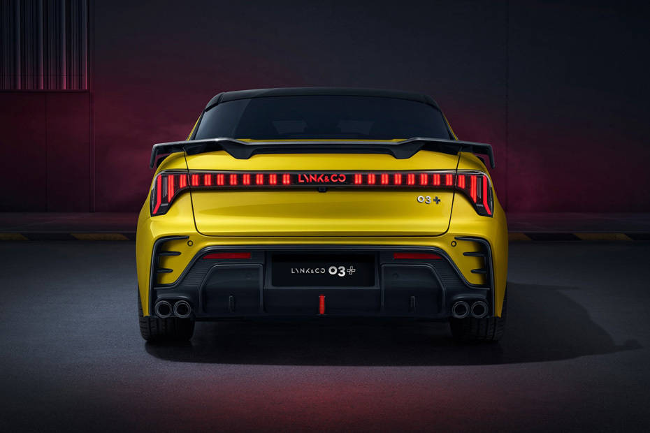 Full Rear View of LYNK&CO 03 Plus Full Rear View of LYNK&CO 03 Plus