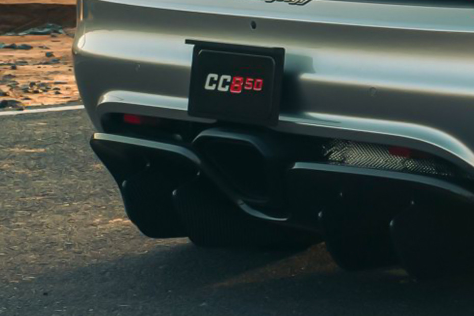 Exhaust Pipe of KOENIGSEGG CC850 in UAE
