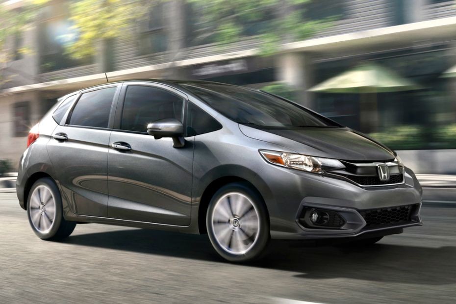 Honda Jazz Front Cross Side View in UAE