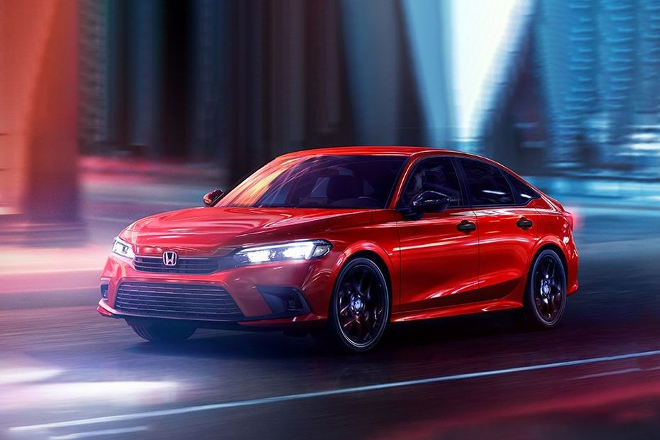 Honda Civic (2022-2023) Front Side View in UAE