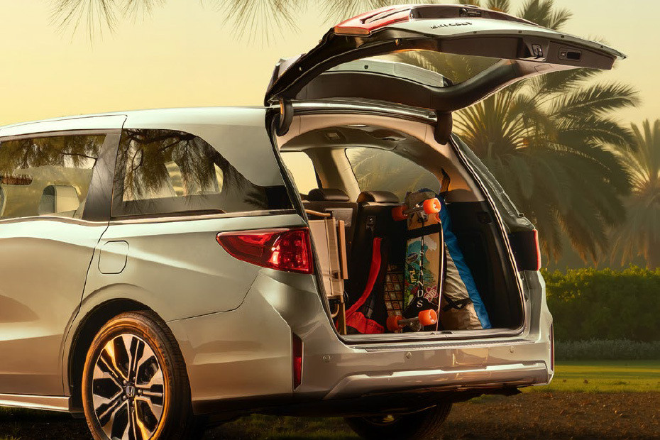 Trunk Open Closer View of Odyssey in UAE
