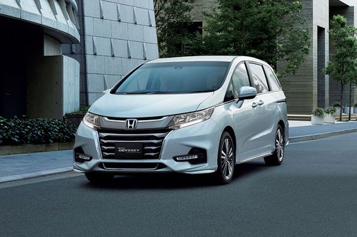 Odyssey J Front angle low view