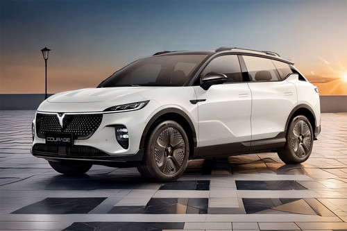 Courage Front angle low view