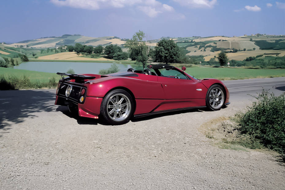 Zonda Rear angle view Zonda Rear angle view